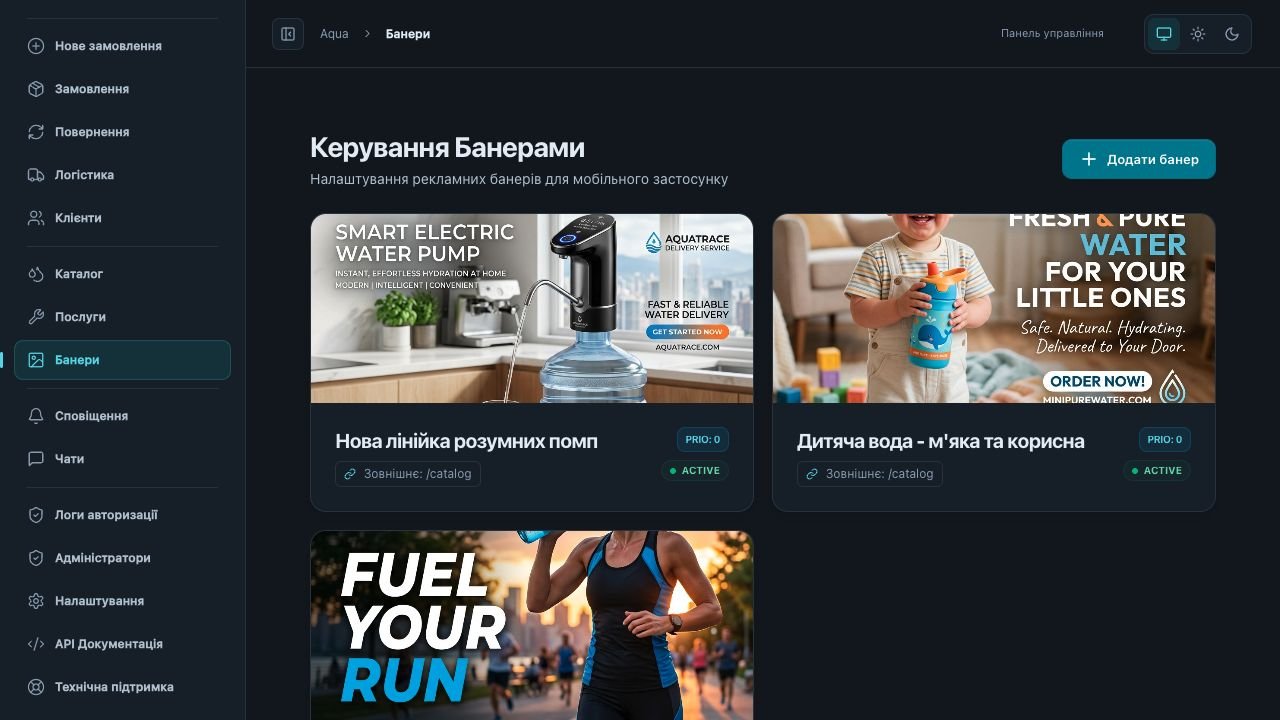 Банери · рекламні пропозиції для застосунку